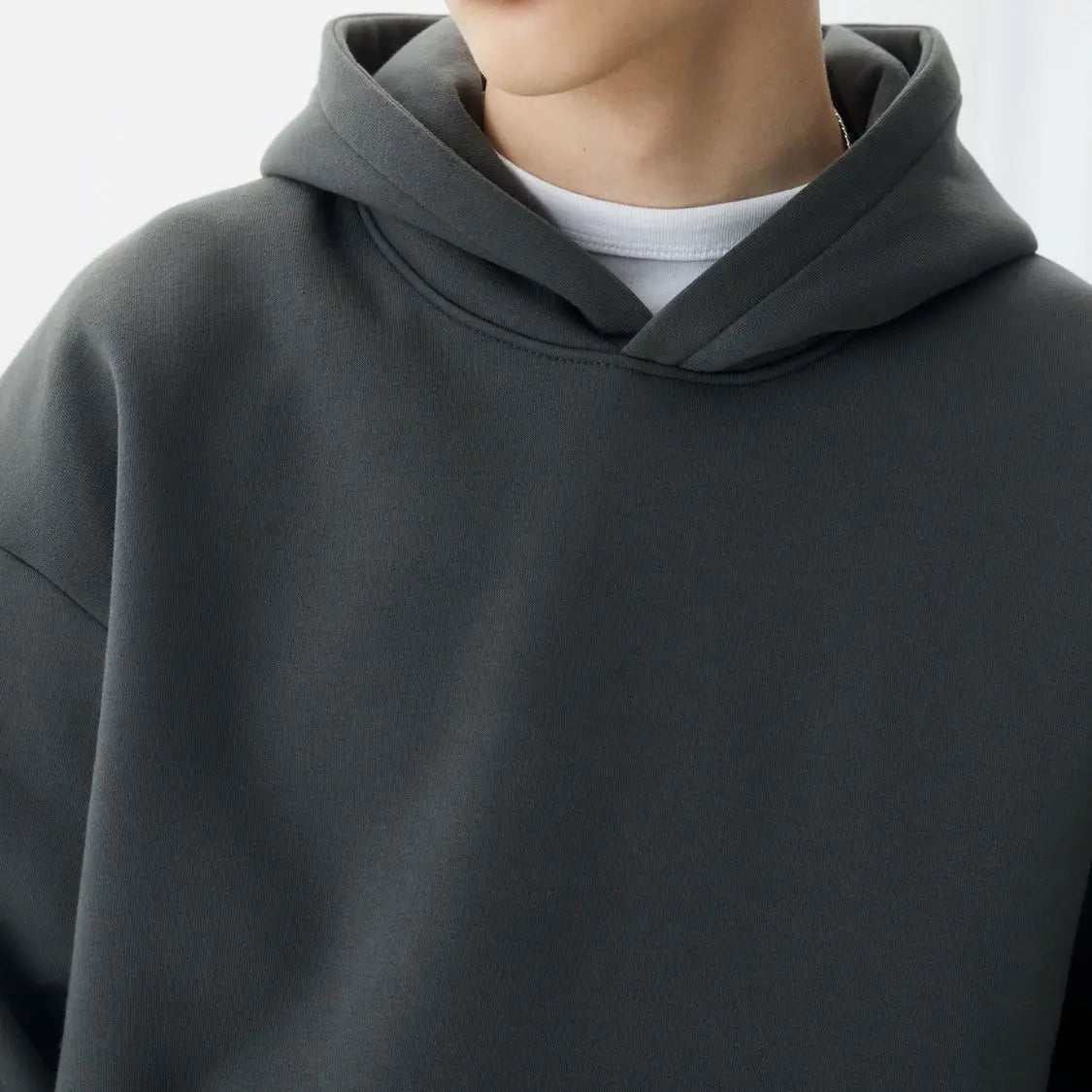 Plain Black Men’s Hoodie Sweater