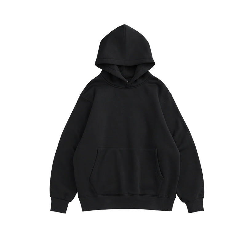 Plain Black Men’s Hoodie Sweater